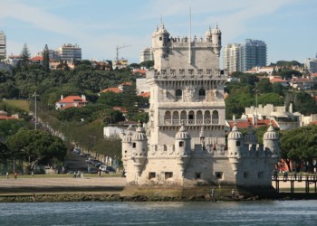 castle-like building on the coast of the Algarve