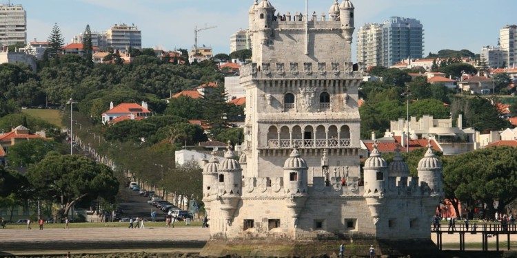 castle-like building on the coast of the Algarve
