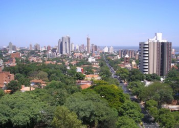 a view of Paraguay city