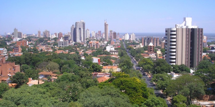 a view of Paraguay city
