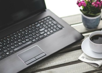 Running an online business from a laptop