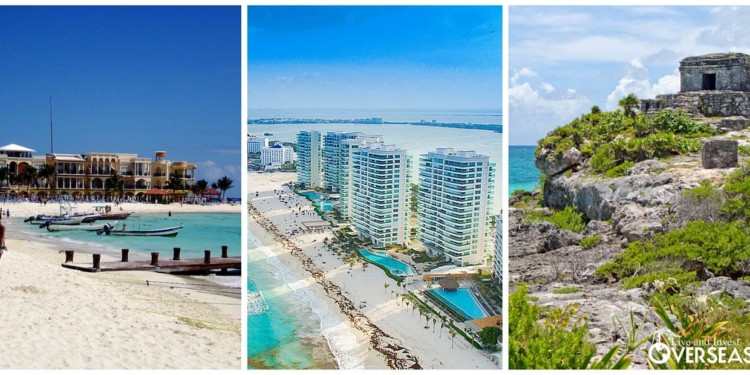 The Three Main Destinations Of Riviera Maya: Cancún, Playa del Carmen, And Tulum.
