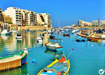 Waterways, docks, beaches and the Old World are combined while Living in Malta.