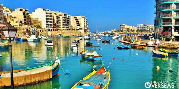 Waterways, docks, beaches and the Old World are combined while Living in Malta.