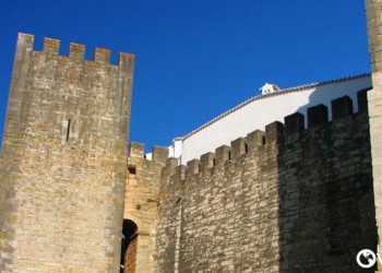 a stone steepled building in Portugal