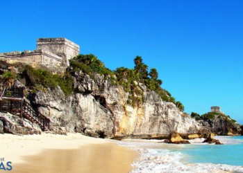 El Castillo In Tulum, Mexico, is a premier sight in this region.