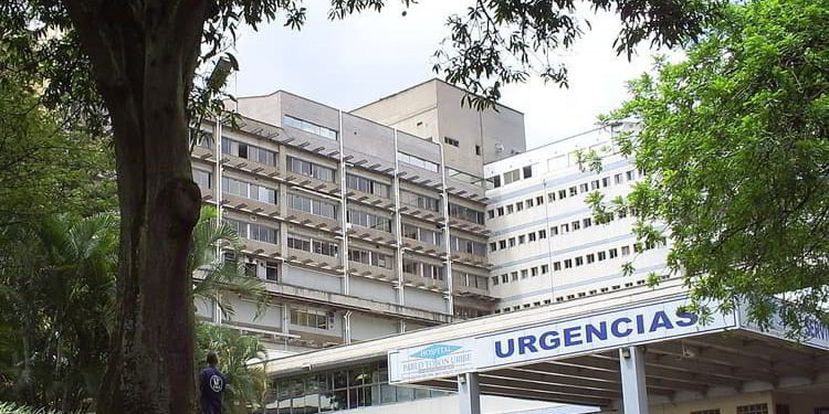 Emergency room of the Pablo Tobón Uribe hospital in Medellin, Colombia