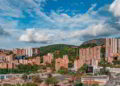 Panoramic of El Poblado in Medellin City