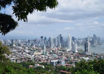 View Of Panama City From Ancon Hill
