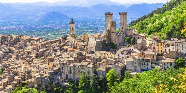 Pacentro abruzzo, Italy