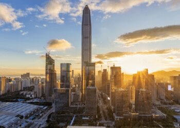 View of Shenzhen cityscape