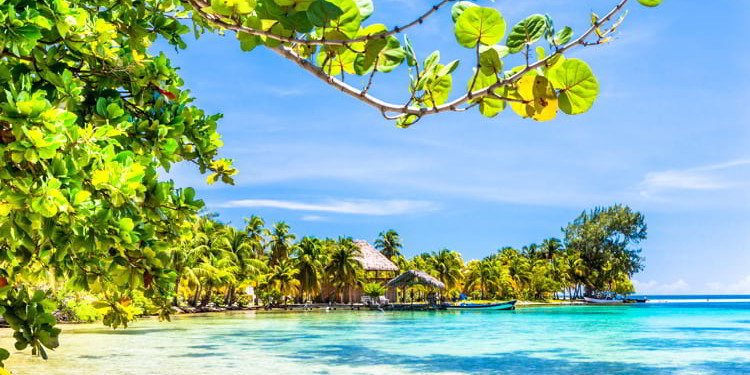 Belize, a tropical paradise in Central America.