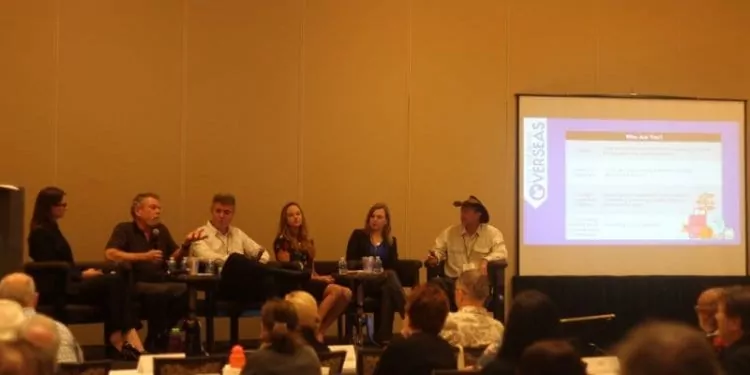 the panel at our lios conference in Las Vegas