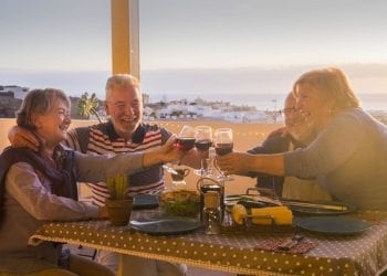expats toasting the new year