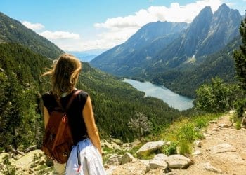 View Across The Pyrenees