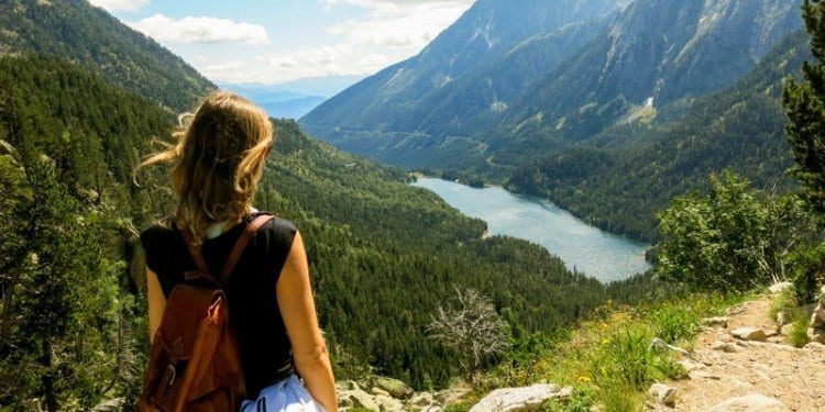 View Across The Pyrenees