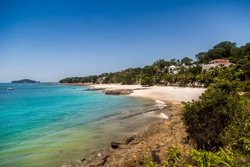 bay and beach contadora island panama