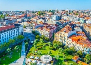 Aerial view of Lisbon, Portugal. The Cheapest Places To Live Well