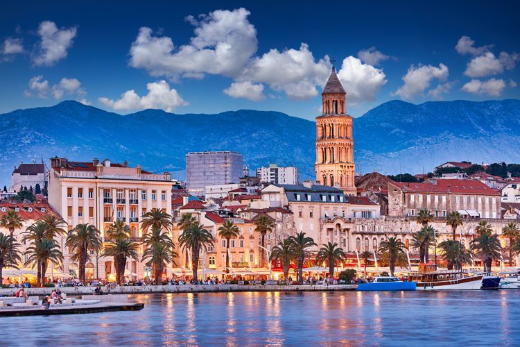 View of Split, Croatia