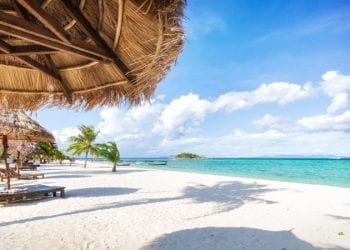 best Place To Retire In Thailand. White sand beach in Thailand