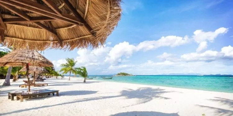 best Place To Retire In Thailand. White sand beach in Thailand