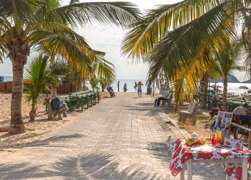 zona dorada tourista area mazatlan mexico