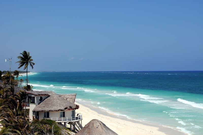 beach house in mexico