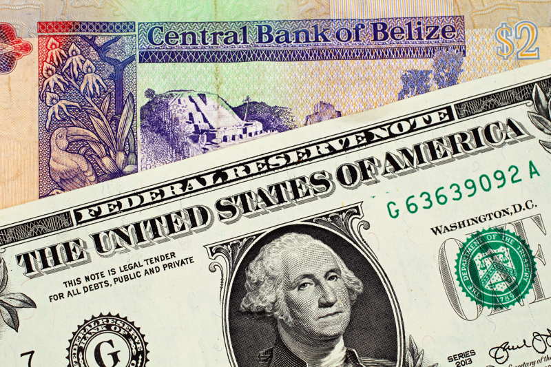 belize and us money