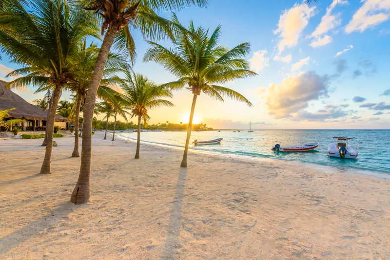 riviera maya beach in mexico