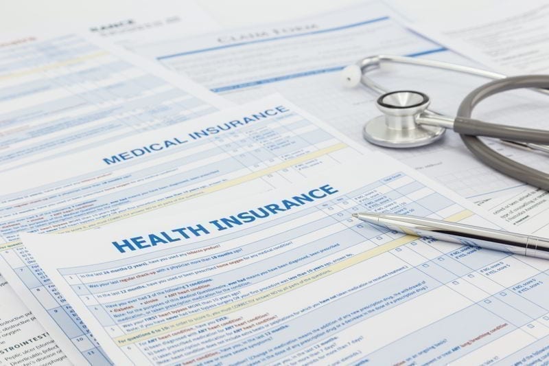 Medical insurance application.