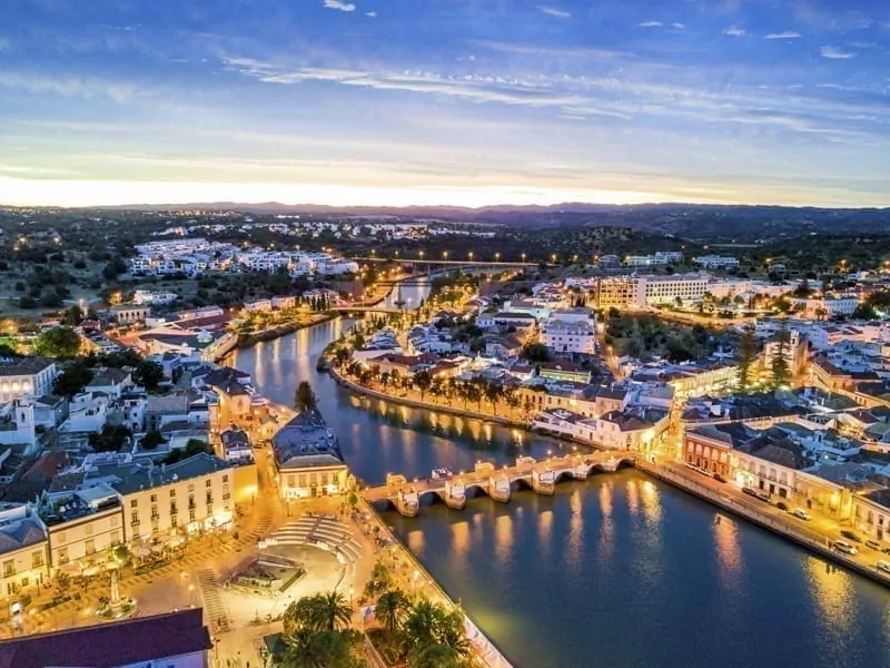Tavira, Algarve, Portugal.
