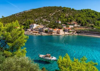 Rebuilt Stari Most bridge in Mostar, Bosnia-Herzegovina.