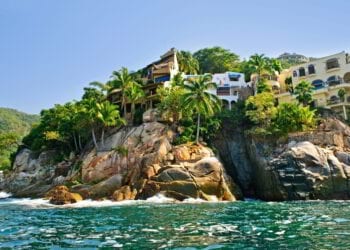 Villas on Pacific coast of Mexico near Puerto Vallarta