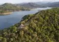 A dam in Moncion, Dominican Republic