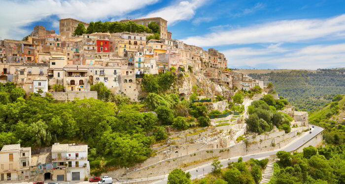 Ragusa Ibla (Lower Town), Sicily, Italy.
