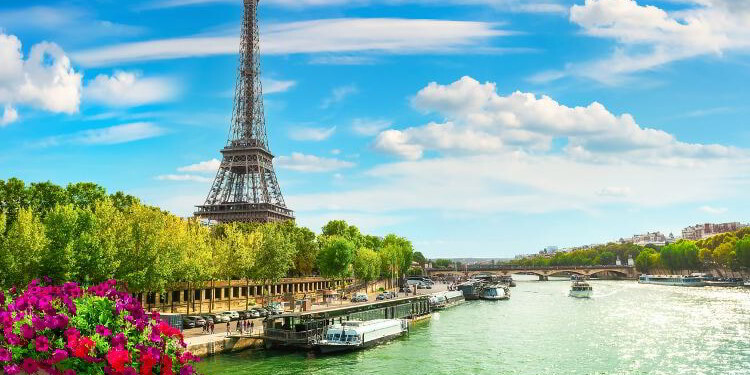 Eiffel Tower, Paris, France.
