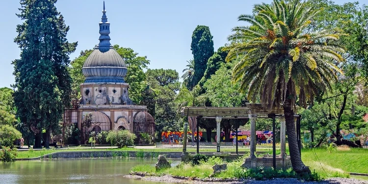 Old park in Buenos Aires, Argentina. Diversifying Overseas