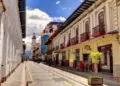 A street in Cuenca, Ecuador. retiring in ecuador pros and cons