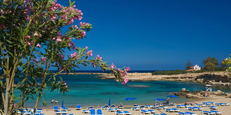 Beach of Protaras, Ayia Napa, Cyprus