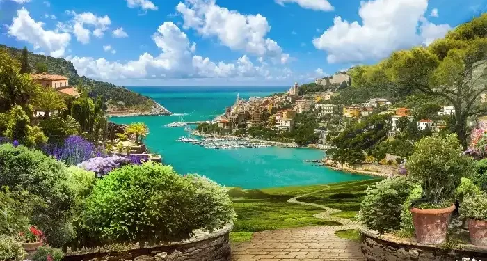 a lake in a sunny day. montenegro visa