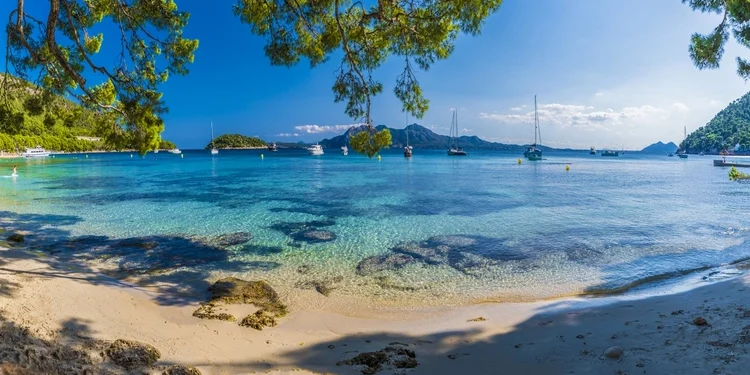 Formentor Beach Majorca Spain. life overseas