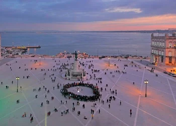 Praca do Comercio in Lisbon, Portugal