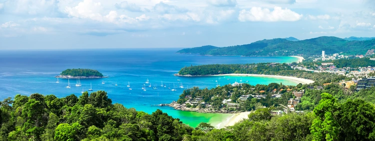 Kata and Karon beaches, Phuket, Thailand