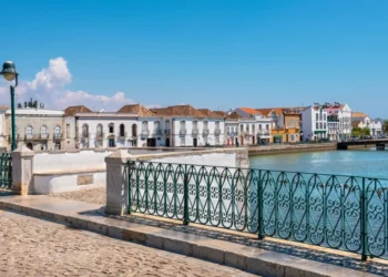 Cityscape of Tavira Algarve Portugal