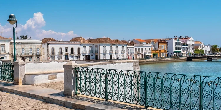 Cityscape of Tavira Algarve Portugal