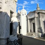 Statues in the Recoleta Cemetery, Buenos Aires