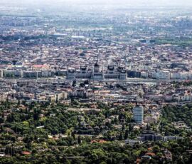 Budapest birds eye view