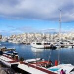 Yachts at a Costa del Sol marina